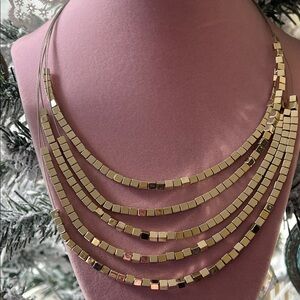 Express Gold Multi-Strand Necklace